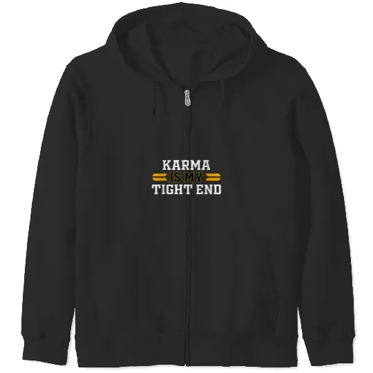 Karma is My Tight End , Karma Is My Tight End Vintage Unisex , Tayl0r Swift Travis Kelce S Zip Hoodies