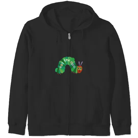 Eat The Rich Hungry Caterpillar Zip Hoodies