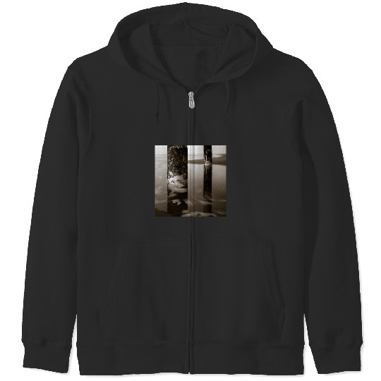 Discover Pillars and Swirls Premium Scoop Zip Hoodies