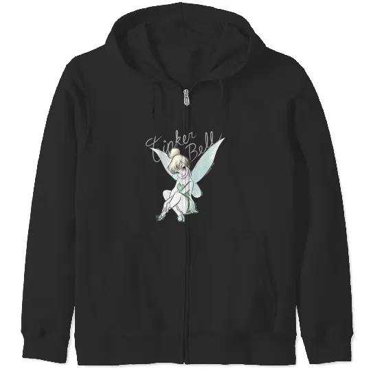 disneyss Tinker Bell Sitting  Gifts Zip Hoodies