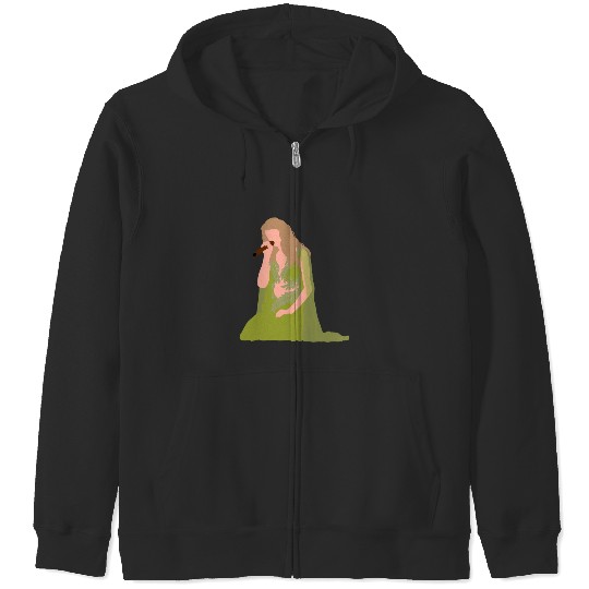 Discover Swift Eras Tour green dress folklore evermore Zip Hoodies