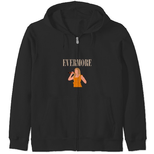 taylorswift evermore eras tour art Zip Hoodies