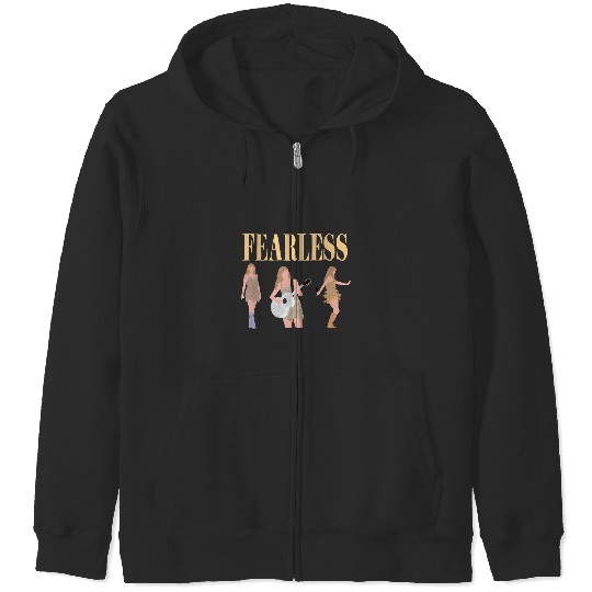 Discover taylora swift eras tour fearless art Zip Hoodies