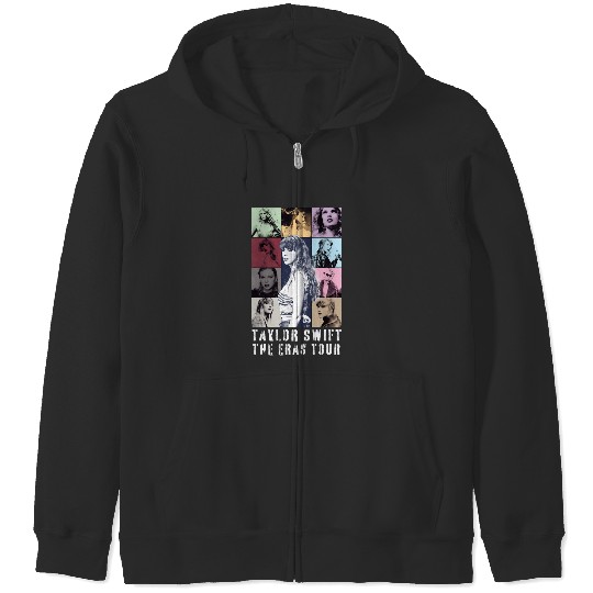Swift Eras Tour Zip Hoodies