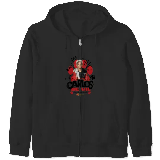  disneys Descendants - Carlos De Vil Rebel Attitude Gifts Zip Hoodies