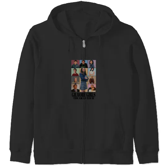 Black _ Gilmore Girls Eras Tour , Eras Tour GG Edition, Rory Gilmore , Eras Tour , Sw Zip Hoodies