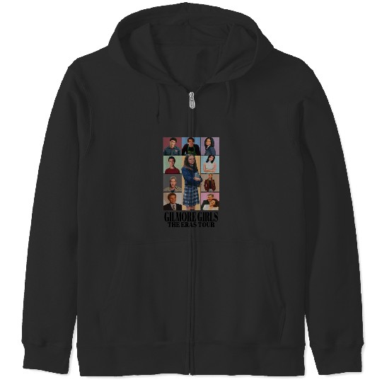 Black _ Gilmore Girls Eras Tour , Eras Tour GG Edition, Rory Gilmore , Eras Tour , Sw Zip Hoodies
