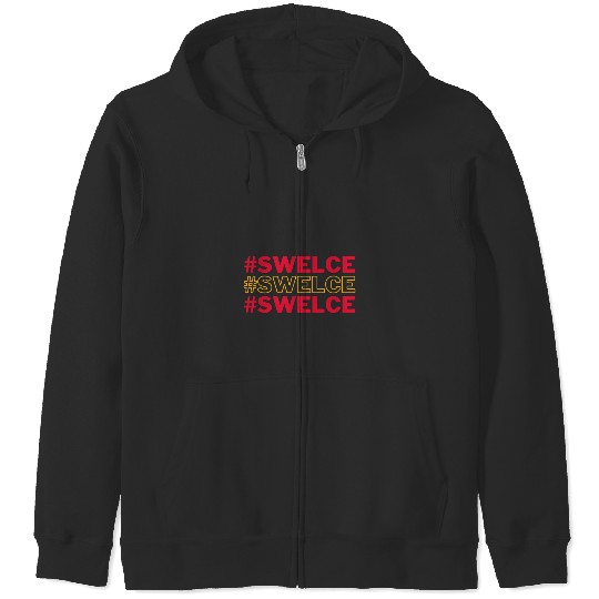 taylorr Swift and Travis Kelce Swelce Zip Hoodies