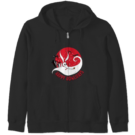 disneys The Nightmare Before Christmas Happy Howlidays Zip Hoodies
