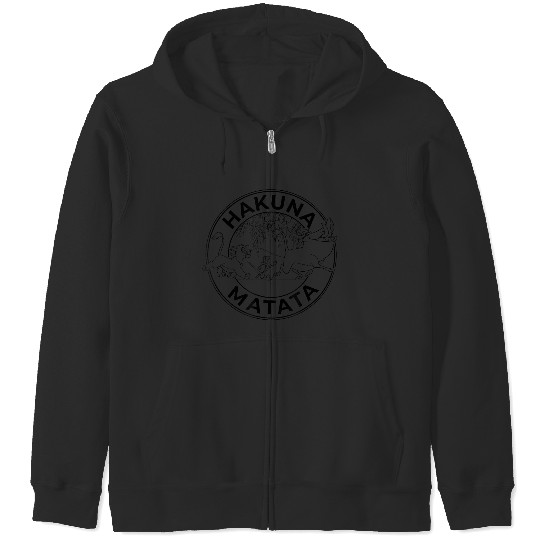 disneys The Lion King Hakuna Matata Friendship Circle Zip Hoodies