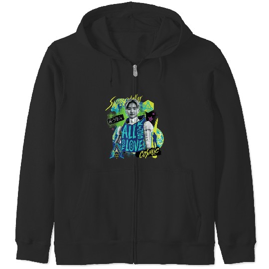 disneys Channel Zombies 3 A spen Alien All Kinds Of Love Zip Hoodies