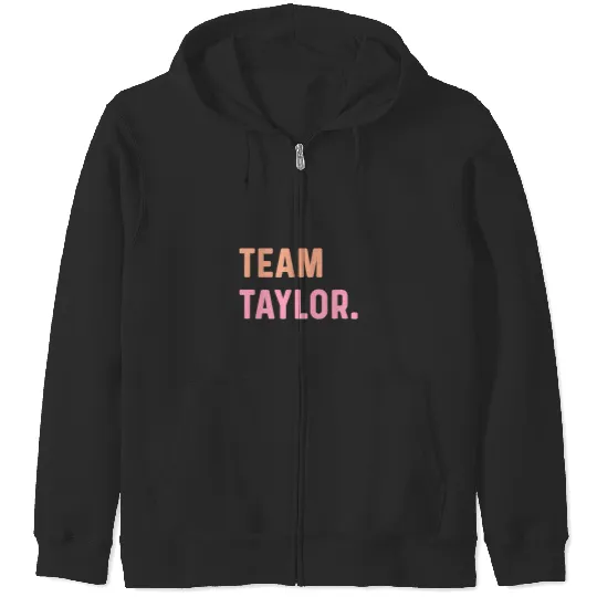 Discover team Taylor name Zip Hoodies