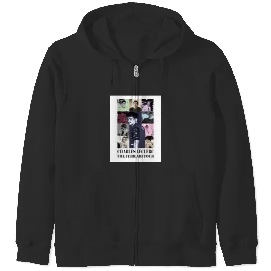 Charles leclerc eras tour Zip Hoodies