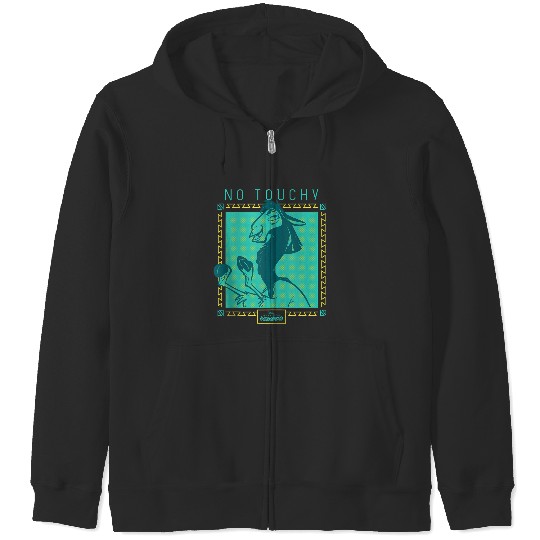 disneys The Emperor's New Groove Llama No Touchy Zip Hoodies
