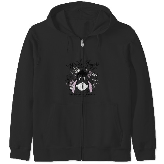 Disney Winnie The Pooh Eeyore Weeds Are Flowers Too Zip Hoodies