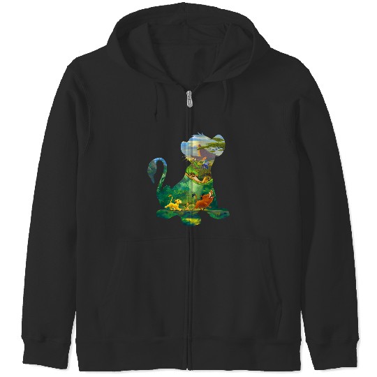 Kids disneys The Lion King Simba Hakuna Matata Filled Logo Kids Zip Hoodies