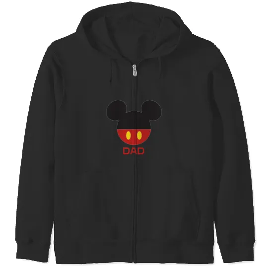 Disney Mickey Mouse Icon Shorts Dad Birthday Father’s Day Zip Hoodies