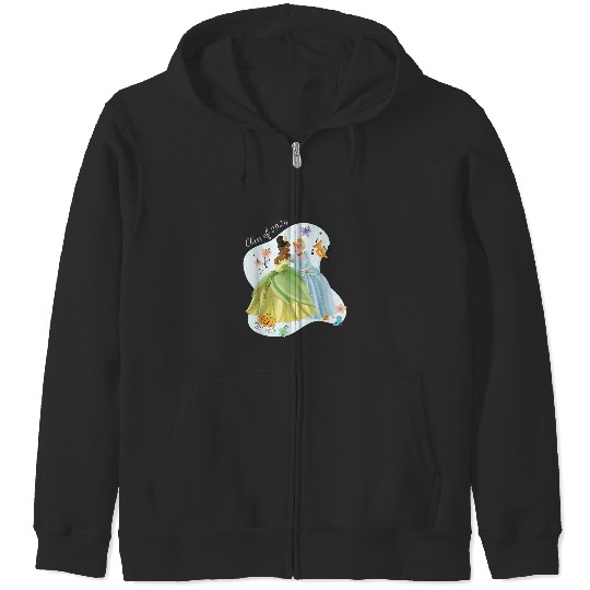 Disney Princess Tiana Cinde Graduation Clas Zip Hoodies