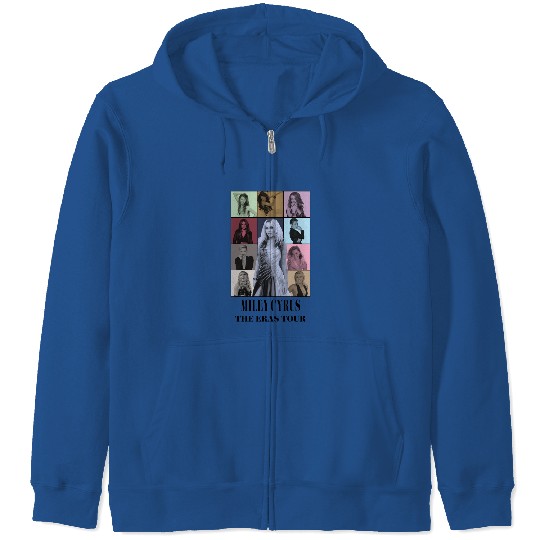 Miley Cyrus Eras Tour Zip Hoodies