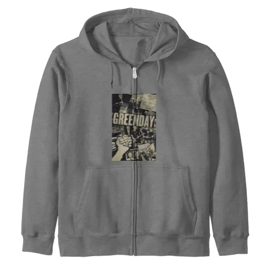 GreenDay Band Zip Hoodies