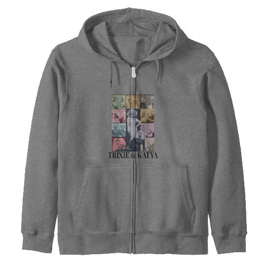 Discover Trixie And Katya The Eras Tour Zip Hoodies