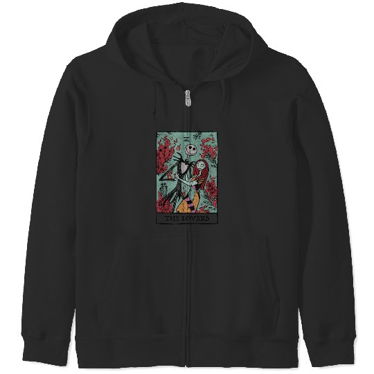 Disney The Nightmare Before Christmas The Lovers Zip Hoodies
