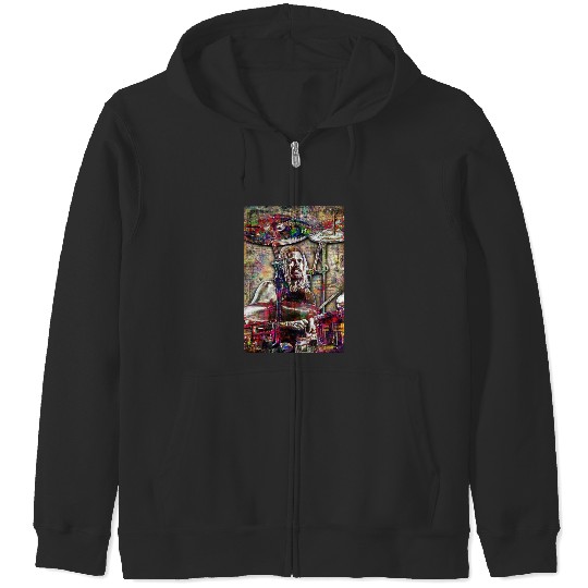 Discover Taylor fighters hawkinss Zip Hoodies