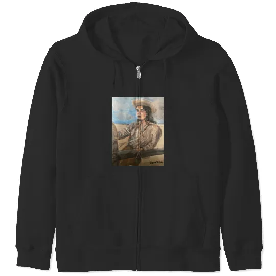 Discover Liz Taylor Premium Scoop Zip Hoodies
