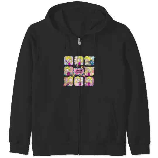 Cute Emotions Of Lizzie McGuire Retro , This Is What Dreams Are Made Of Tee, Magic Kingdom Disneyland Family Vacation Holiday Gift Zip Hoodies