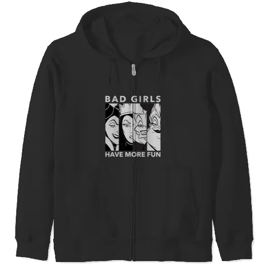 Disney Villains Bad Girls Zip Hoodies