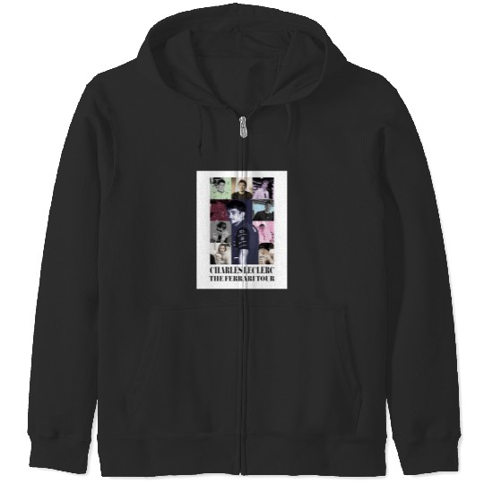 Charles leclerc eras tour Zip Hoodies