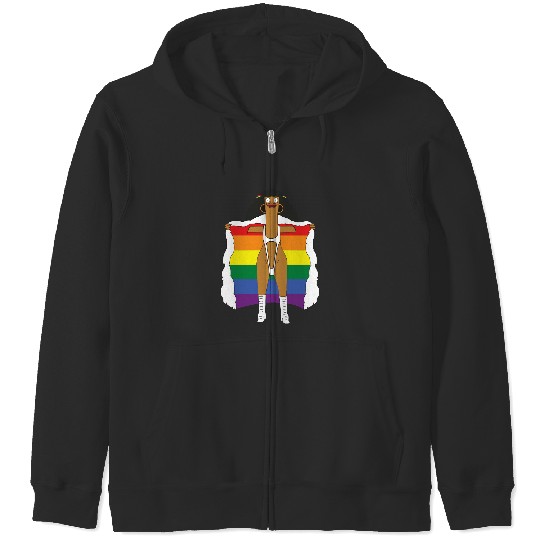 Bobs burgers marshmallow Zip Hoodies