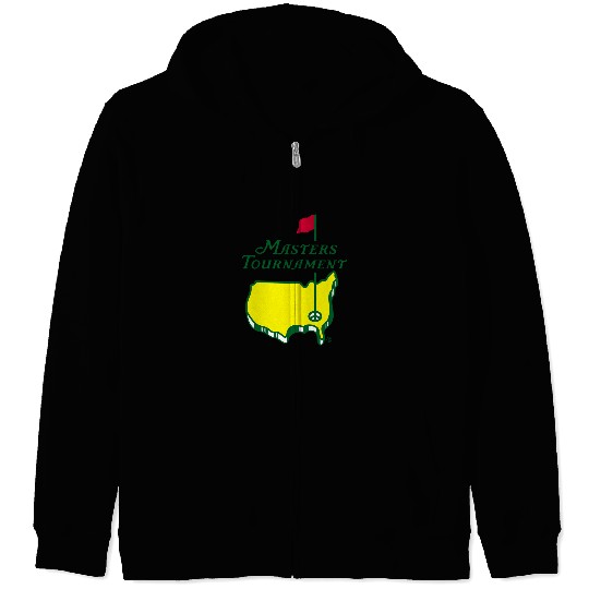 Masters Tournament Logos History Zip Hoodies