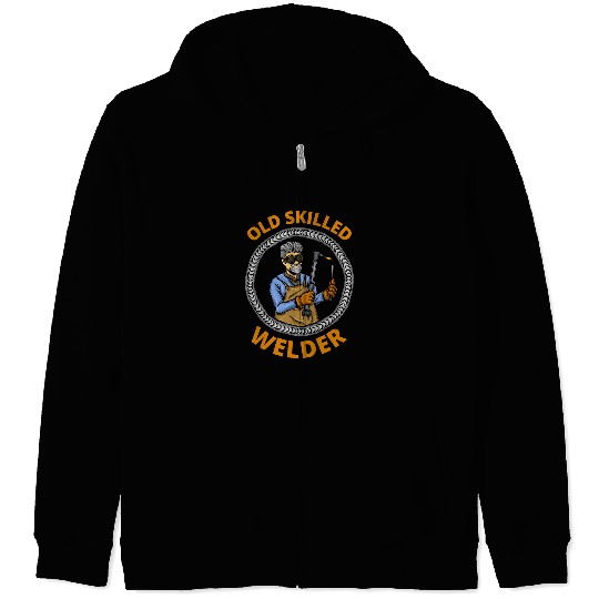 Welding Outfit For Welder Ironworker Zip Hoodies
