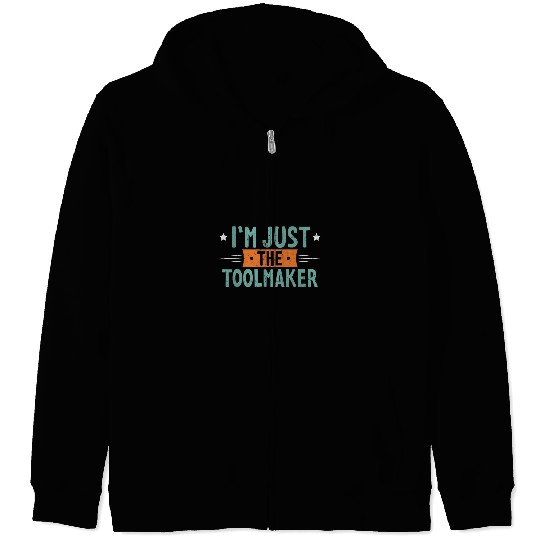 Toolmaker technology manufacturing dad worker technology 4 Zip Hoodies