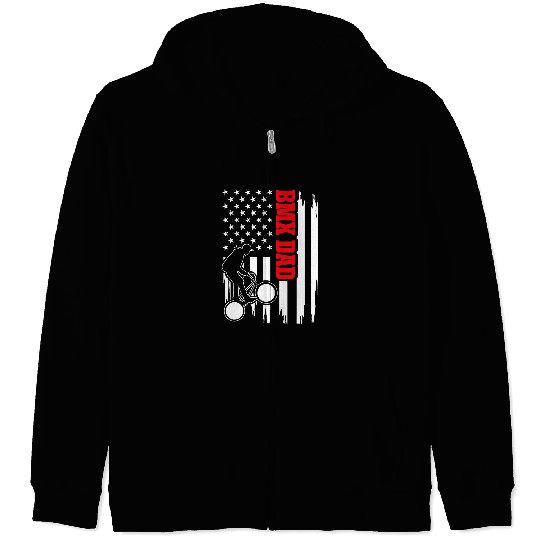 Bicycle Motocross BMX Bike Rider Funny Biking 6 Zip Hoodies