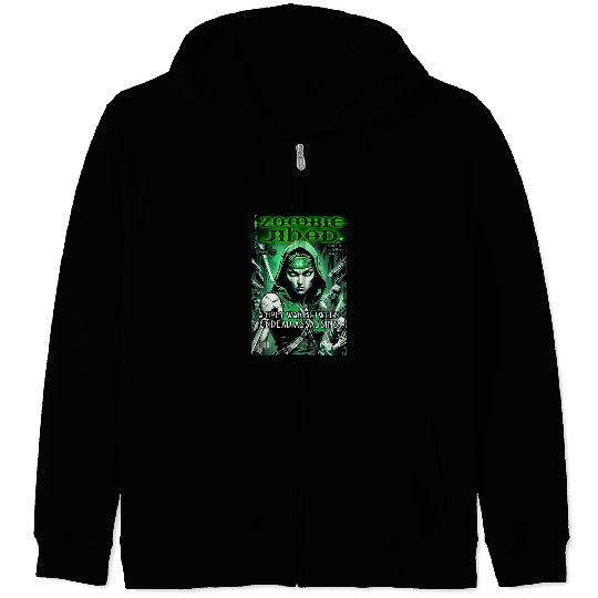 Adult Manga Zombie Jihad Volume Eighteen Comic Book Cover Zip Hoodies