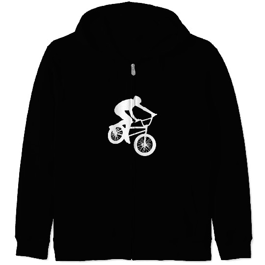BMX Bicycle BMX Boys Women BMX Men Cycling Zip Hoodies