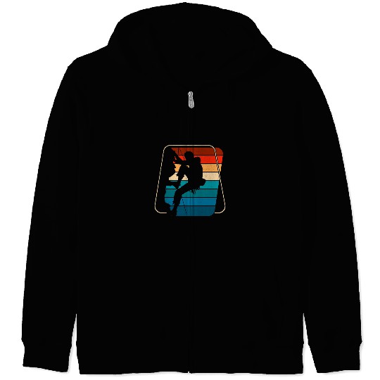 Climbing Climber Bouldering Mountaineering frees climbing Climbing Climb Zip Hoodies