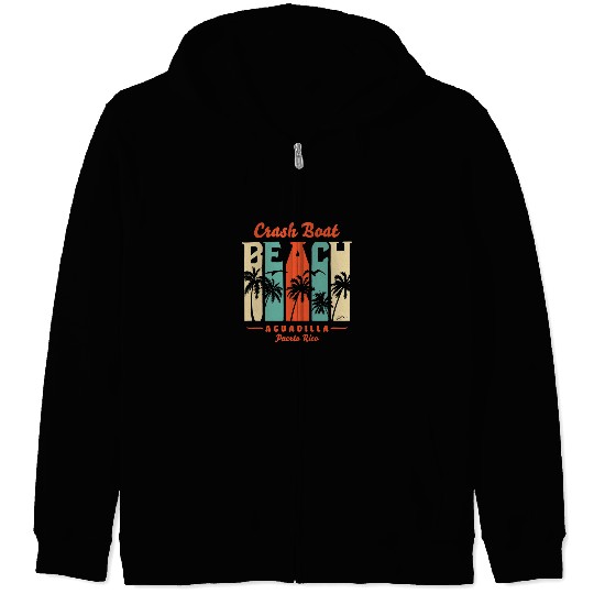 Crash Boat Beach Aguadilla Puerto Rico Beach 7 Zip Hoodies
