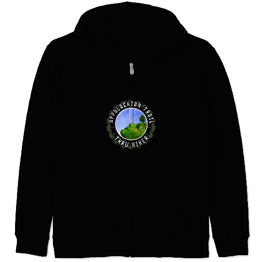 Appalachian Trail Thru Hiker and Backpacker Camping Zip Hoodies