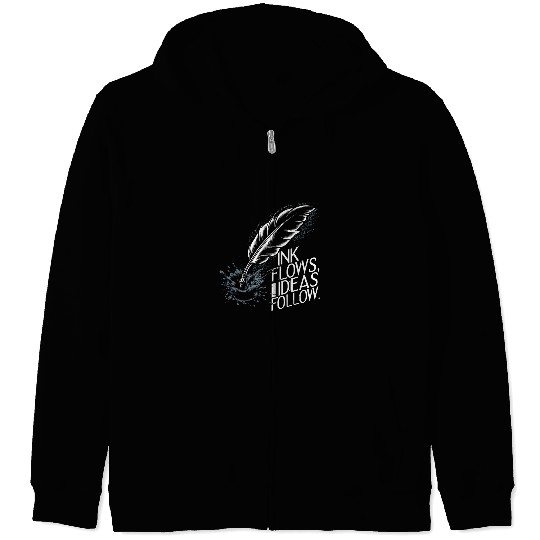 Poetry Slam Writer Poet Literature Slam Poetry Day 45 Zip Hoodies