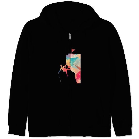 Climbing Climber vintages mountaineering climbing climbing mountains bouldering Climb Zip Hoodies