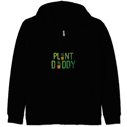 Gardener Plant Daddy Fathers Day Zip Hoodies