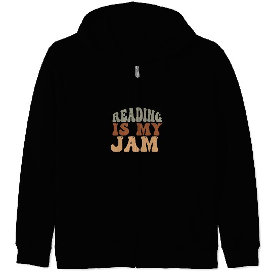 Reading Book Funny Reading Book Lover Teacher Librarian Literary Bookworm Reader Zip Hoodies