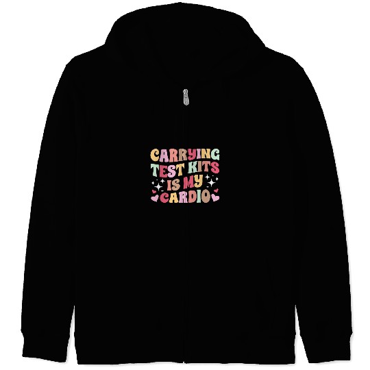 Carrying Test Kits School Psychologist School Psych Zip Hoodies