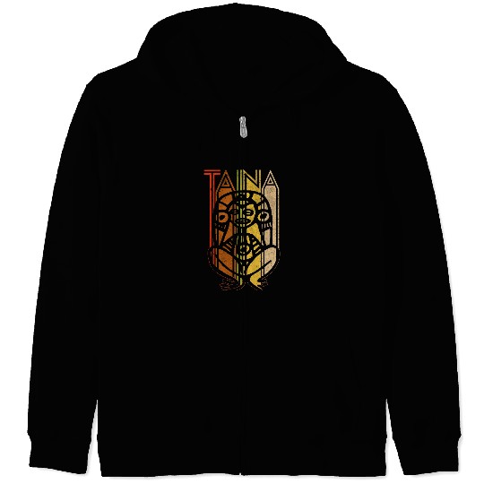 Atabey Taina Goddess Puerto Rico Taino for Women Zip Hoodies