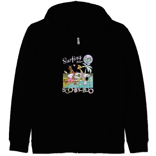 Surf Life ScoobyDoo and Shaggy Surfing Time Zip Hoodies