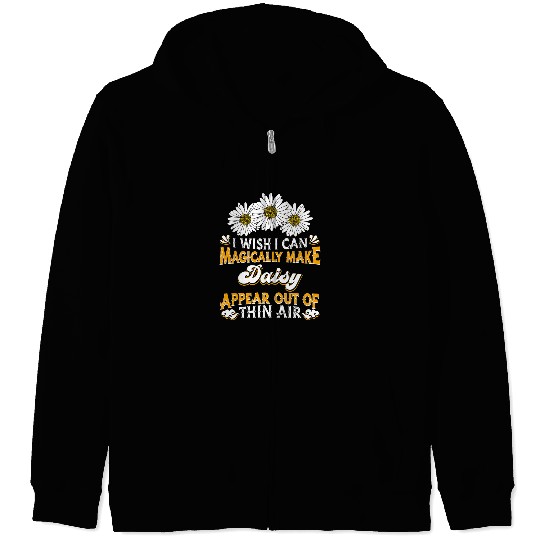 Gardening Daisy Garden Gardener Botanist Flowers Daisy Zip Hoodies