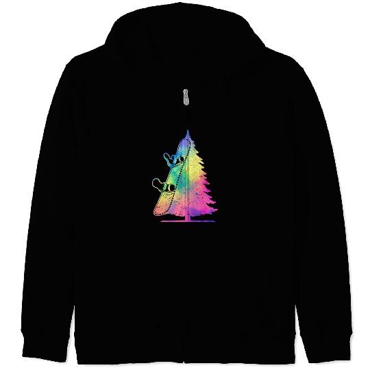 Skiing Ski vintages Pine Snowboard Winter Sport Boarding Snowboarding 1 Zip Hoodies